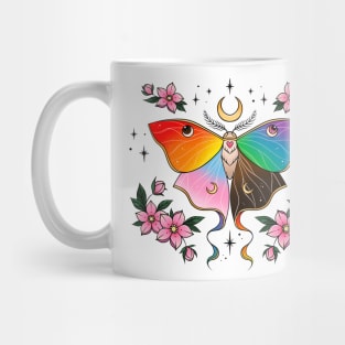 Pride Moth Mug